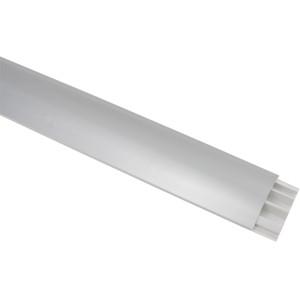 Canalina grigia per ambienti umidi per installazione elettrica sicura.