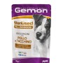 Gemon cibo umido per cani sterilizzati con pollo e tacchino, busta da 100g.
