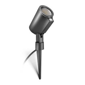Faretto LED Steinel Spot Garden SC antracite per illuminazione giardino.