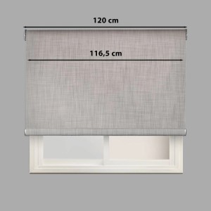 Tenda a rullo Moon oscurante 120x250 cm grigio