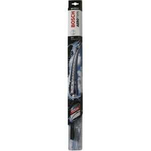 Spazzola tergicristallo Bosch Aerotwin AP575U nella confezione, lunghezza 575 mm.