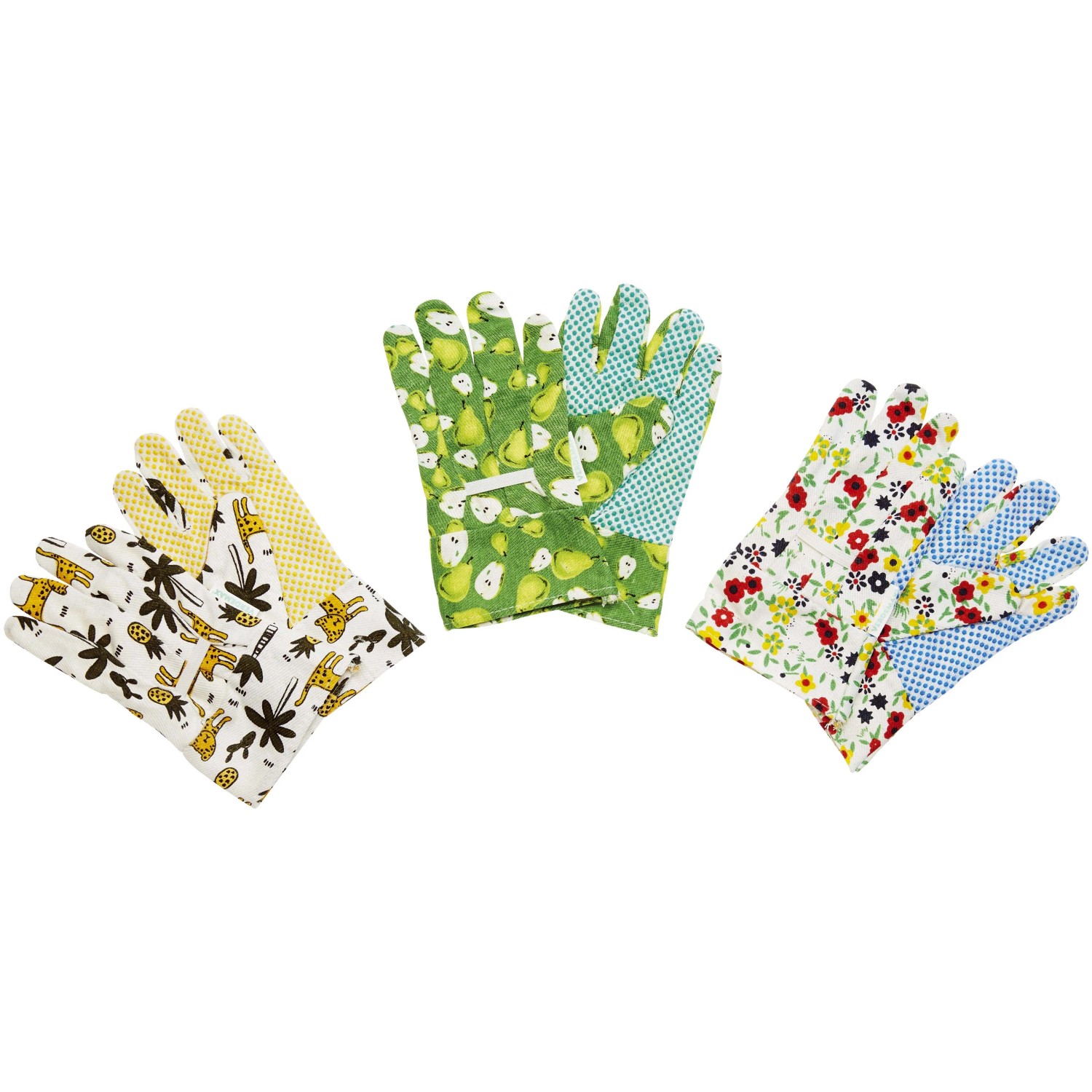 Guanti Da Giardino FLO - In Poliestere Rosa Con Stampa Fiori | Sterili E Leggeri - Foto 5