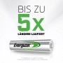 Batteria ricaricabile Energizer Extreme AAA, 800 mAh, per una lunga durata.