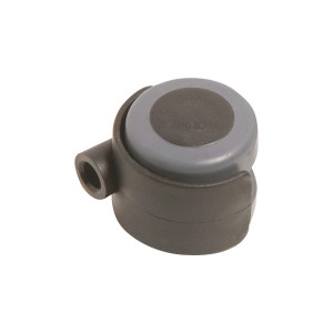 Rotella doppia per parquet Ø 40mm, portata 30kg, con perno per pavimenti delicati.