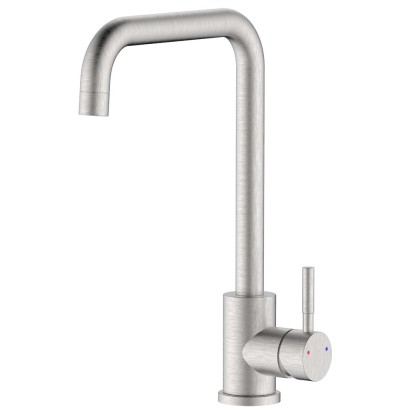 Miscelatore lavello alto Brooklyn acciaio spazzolato