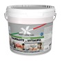 Secchio di pittura bianca traspirante per interni con formula antimuffa.