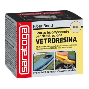 Stucco Saratoga Fiber Bond per stucchi speciali, beige.
