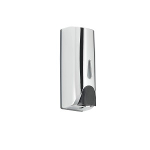 Dispenser sapone cromato t.b.t., montaggio a parete.