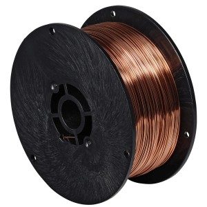 Filo animato LUX 0,9 mm su bobina, accessorio per saldatrici.