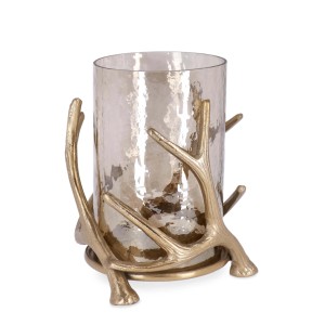 Portacandela Sagar H22 cm oro