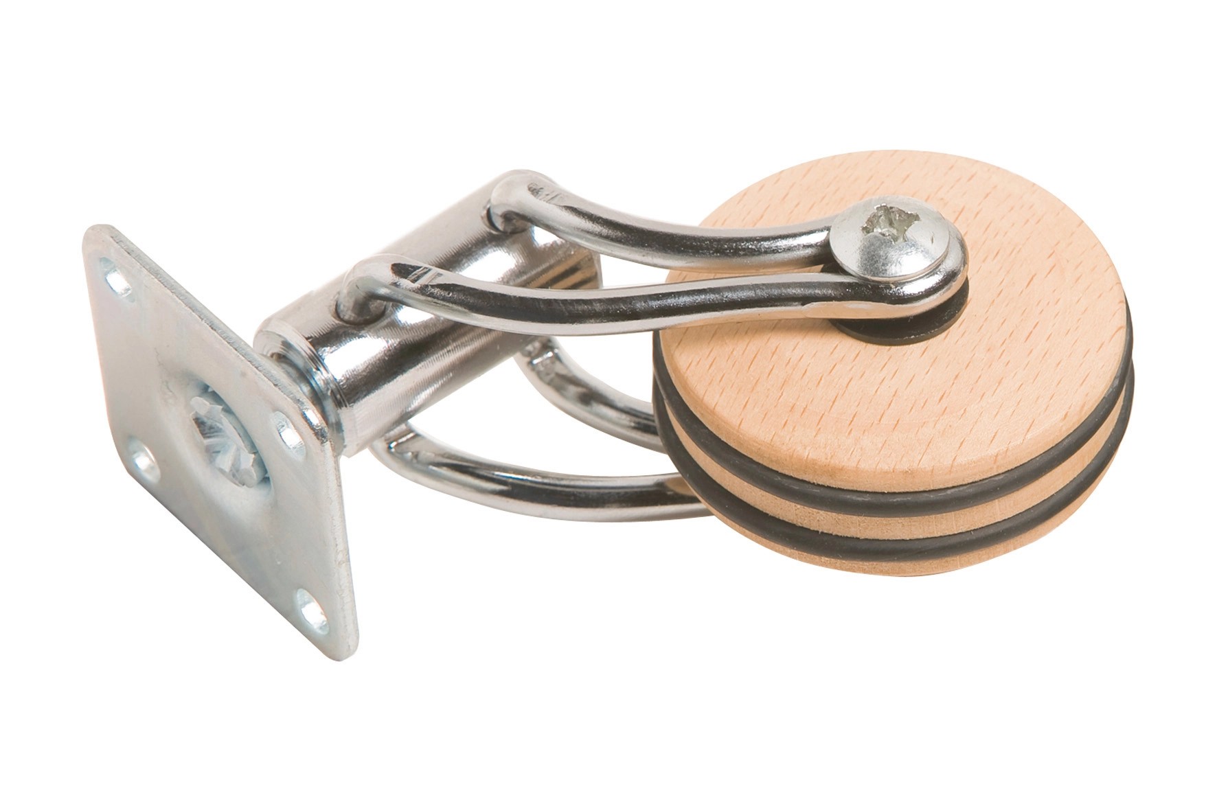 CERNIERA CHIUSURA ACCIAIO INOX PORTALUCCHETTO CON OCCHIO GIREVOLE - Foto 4