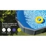 Piscina fuori terra ovale in acciaio antracite Gre 610x375 H 132 cm_6