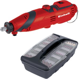 Utensile per levigatura e incisione Einhell TC-MG 135 E con accessori in valigetta.