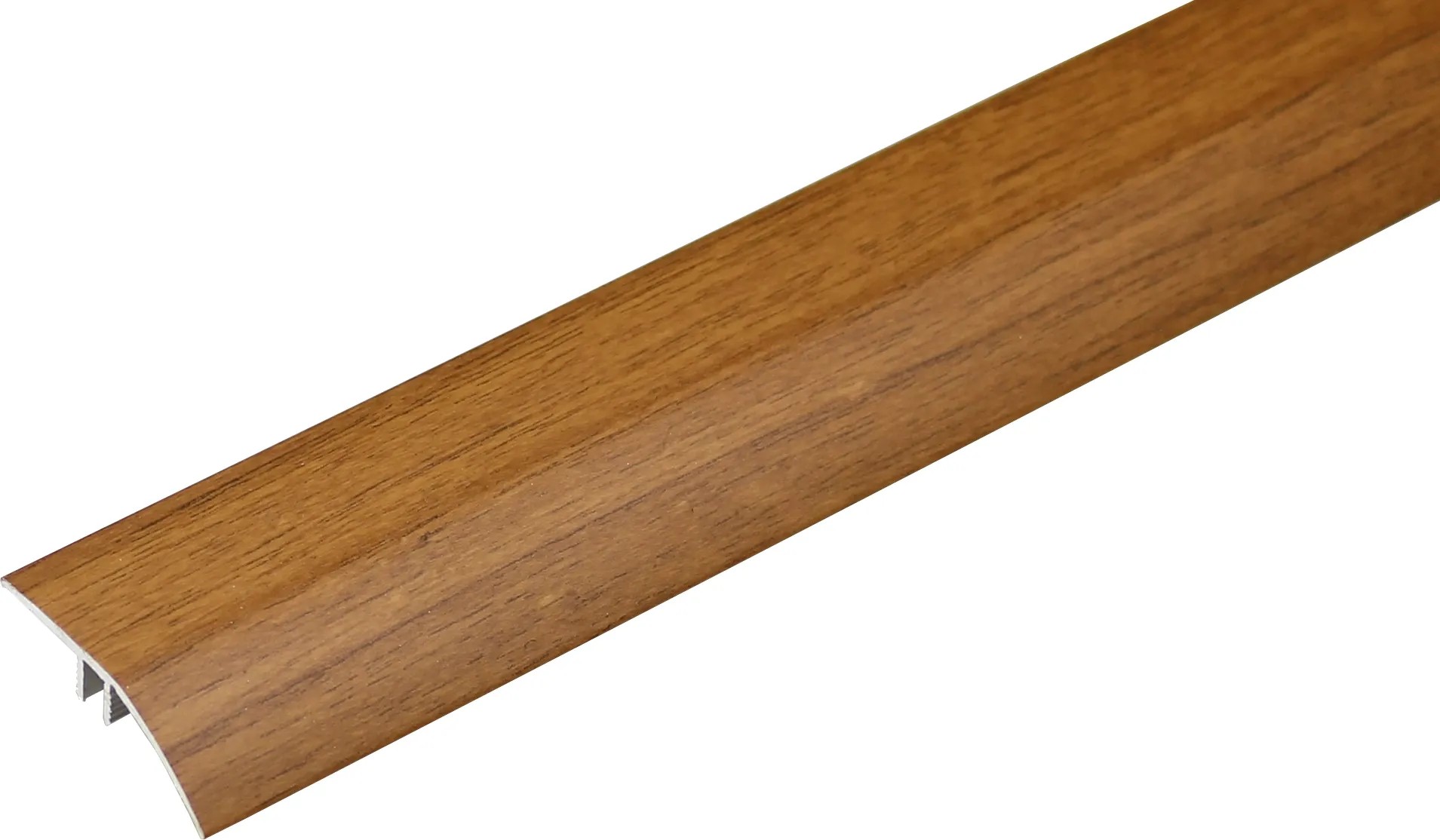 Profilo Parquet Regolabile In Alluminio Argentato - Compensazione Altezza 7-23mm - Largo 51mm X Lungo 1000mm - Per Transizioni Perfette