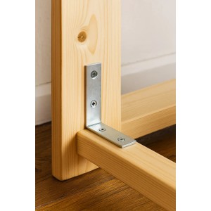 Lastrina ad angolo in acciaio 50x50x15 mm