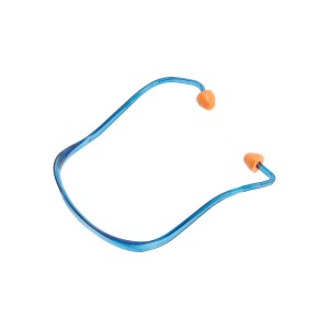 Archetto protettivo LUX Proflex con archetto blu e tappi arancioni.