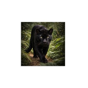 Canvas 30x30 cm set animali - puma