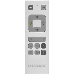Telecomando Ledvance Smart+ Wifi per il controllo delle luci Smart+, colore bianco.