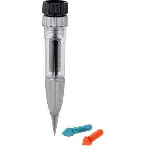 t.b.t. per Microirrigazione. Strumento di irrigazione con accessori colorati.