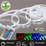 Flexband LED da esterno 3 m con telecomando per cambio colore, dimmerabile e accorciabile.