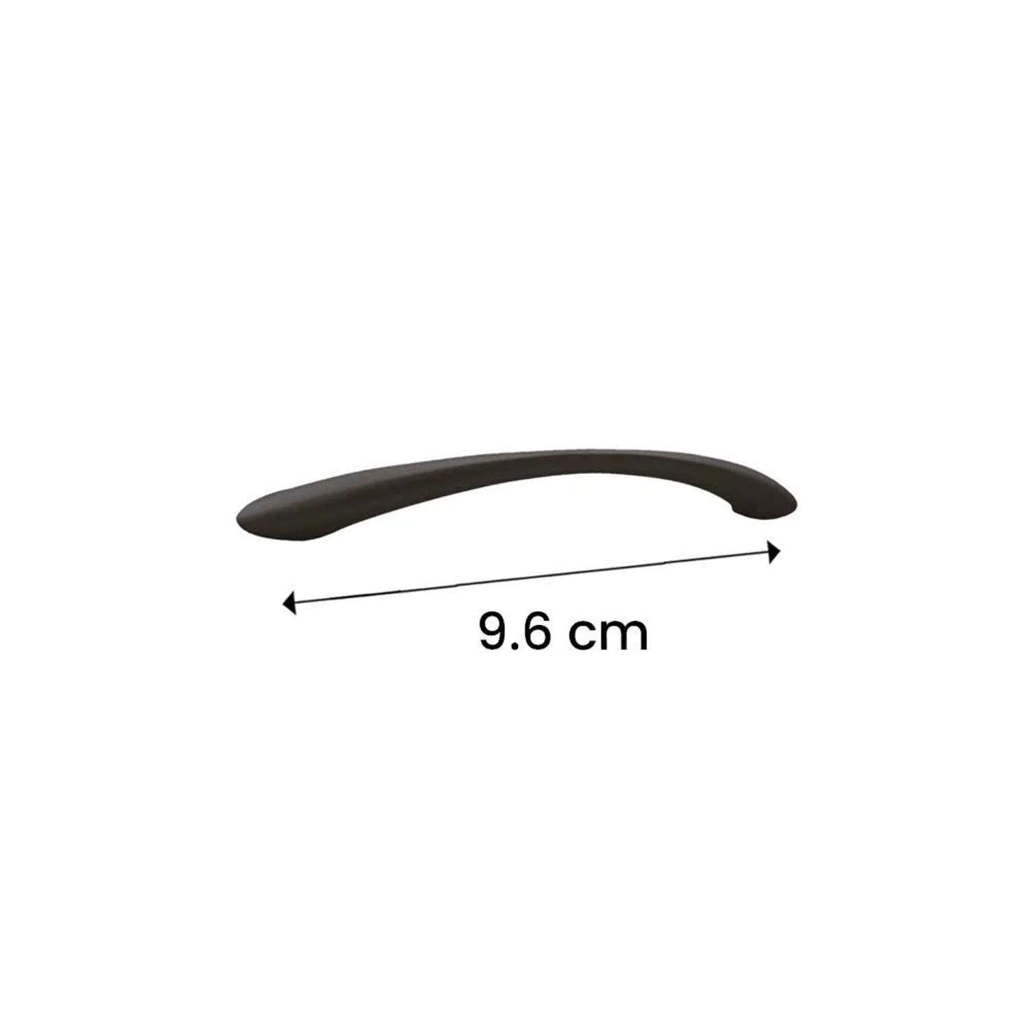Maniglia mobile zama interasse 96 mm nero opaco_2