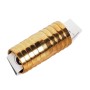 Tubo di riparazione in ottone per tubo da 25 mm, adatto per riparazioni e connessioni rapide.