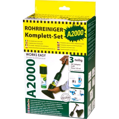 Set completo per stura-tubi