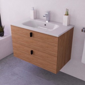 Mobile bagno base lavabo sospesa Taiko 2/C 80x45x54 cm assortito