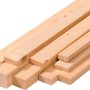 Listelli in legno grezzo, legno chiaro, varie dimensioni