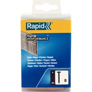 Graffette a filo sottile Rapid tipo 8, per cucitrici manuali ed elettriche.