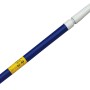 Asta telescopica blu, estensibile per varie applicazioni.