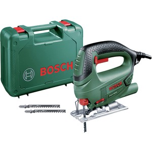 Seghetto alternativo Bosch PST 650 con custodia e lame.