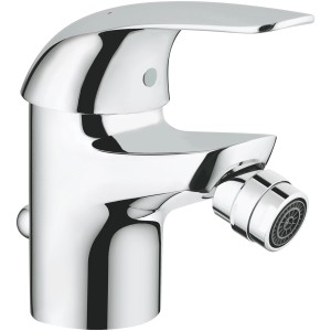 Miscelatore per bidet Grohe QuickFix Swift, monocomando con scarico a saltarello, cromato.