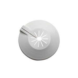 t.b.t. per impianti idraulici, bianco, rotondo con fessura