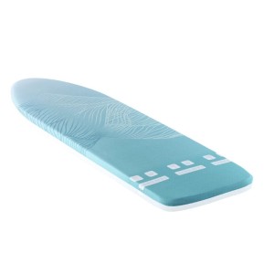 Copertura asse da stiro Leifheit Perfect Steam Air Board Express Uni blu, 140x45 cm, motivo onde, imbottita.