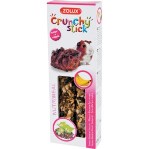 Zolux Crunchy Stick NUTRIMEAL per roditori, banana e grano saraceno.