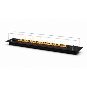 Bruciatore per camino bioetanolo Divina Fire Topline DF1200VBlack 4 kW L120 cm