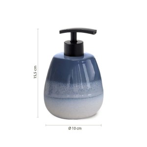 Dosasapone bagno Shjla in ceramica 450 ml blu