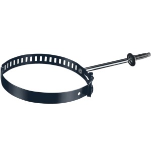 t.b.t. Collare per tubi per fissare tubi di scarico fumi nell'area Fumisteria.