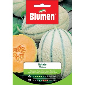 Confezione di semi di melone retato 'Retato': Coltiva i tuoi meloni.