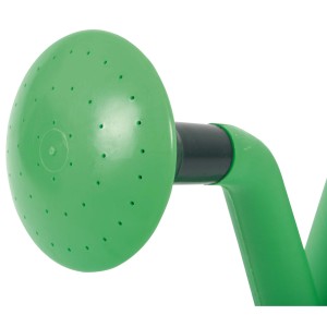 Dettaglio di un diffusore verde t.b.t. per annaffiatoio.