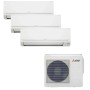 Set climatizzatore: 3 unità interne e 1 unità esterna.