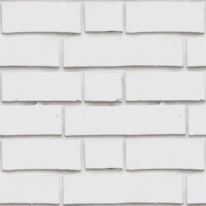 Adesivi da parete t.b.t. bianchi effetto mattone per decorare le pareti.