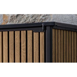 Porta attrezzi in PVC Keter Vertical sp. 20 mm marrone chiaro 1,16 m²