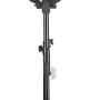 Spazzaneve elettrico bianco e nero. Ideale per vialetti e ingressi.