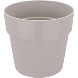 Vaso per fiori Elho B.for Original, Ø 22 cm, grigio caldo, in plastica riciclata.