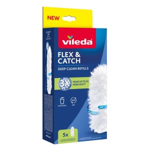 Ricambio piumino 5 pezzi Flex & Catch Vileda