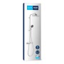 Sistema doccia Grohe Vitalio Start 250, cromo, rotondo, con termostato. Soffione e doccetta.