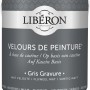 Idropittura lavabile Velours de Peinture Liberon Gris Gravure 2,5 L