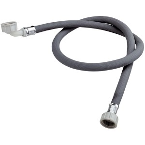 Tubo di riempimento grigio per cassette WC.